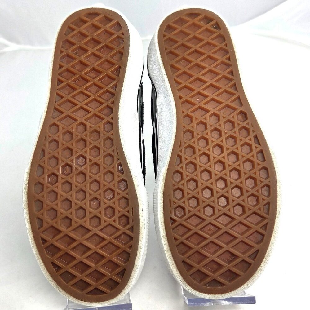 Vans Suede Flame Classic Slip-on Black Grey Skate Street Sneakers Kid's 12.5 - Picture 8 of 8